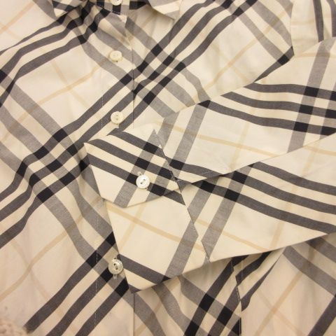 バーバリー ロンドン BURBERRY LONDON シャツ ブラウス 七分袖