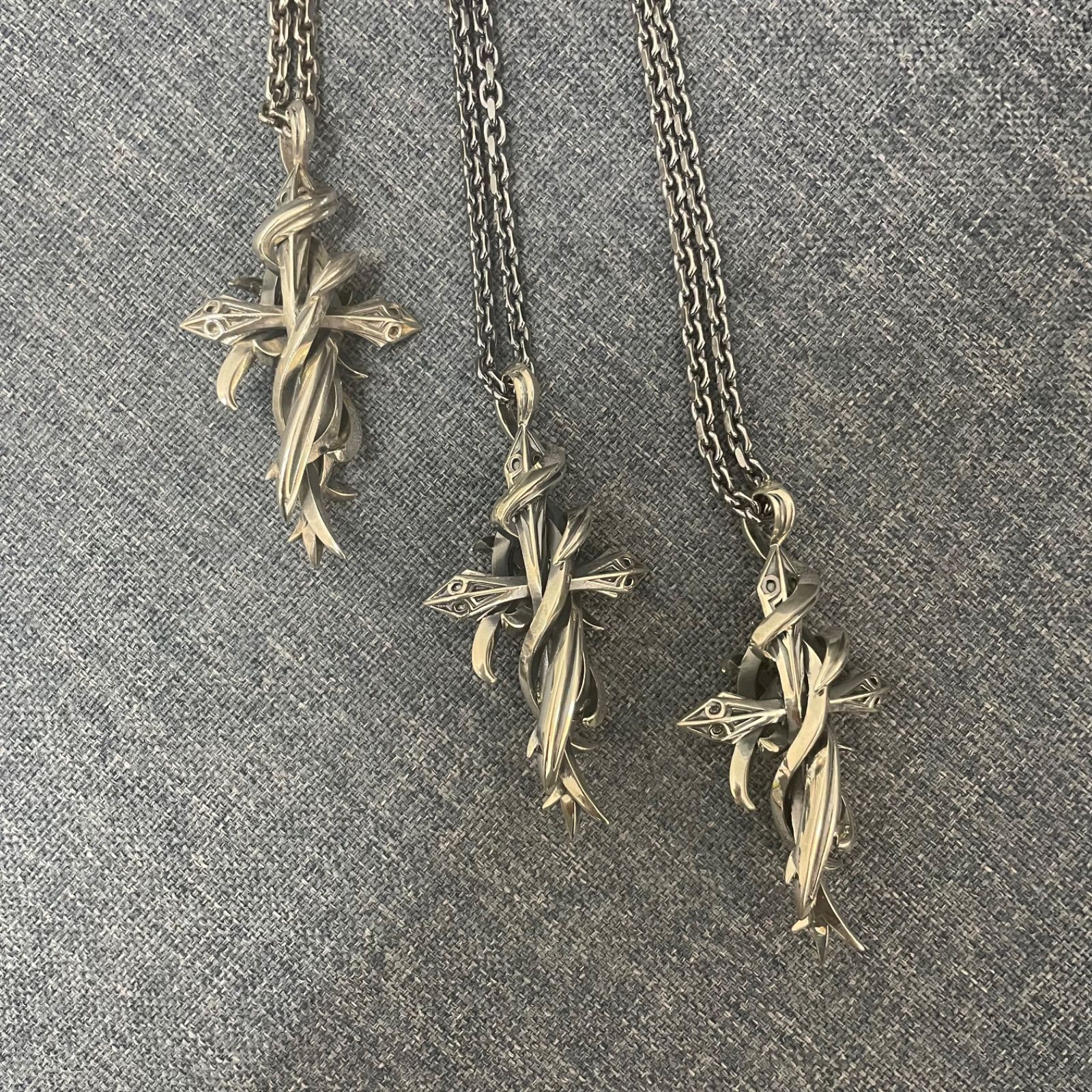 ms collection エムズコレクション ネックレス TENTACLES CROSS