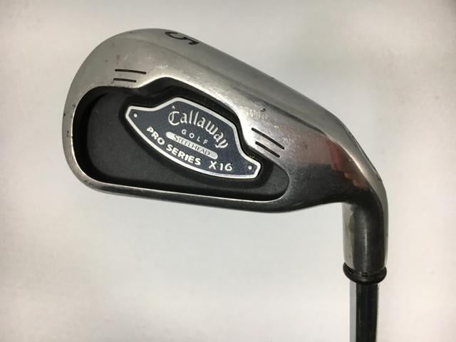 【中古ゴルフクラブ】(8本セット)キャロウェイ スチールヘッドX-16 プロシリーズ (USA仕様) オリジナルスチール 3～9.P【14日間返品OK】
