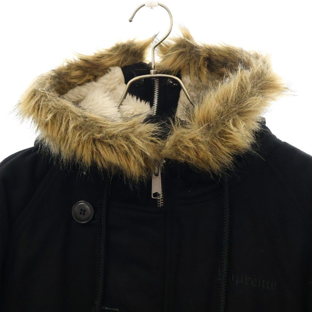 SUPREME (シュプリーム) 14AW Flight Satin N-2B Parka ロゴ刺繍