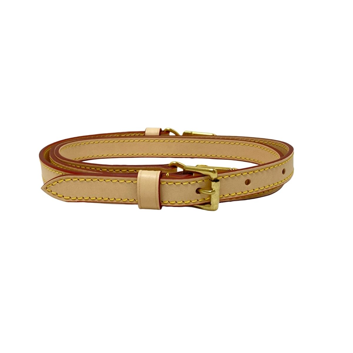 ルイヴィトン ショルダーストラップ ヌメ革 ショルダーストラップ 調整 幅1.6CM ヌメ革使用製品用 J52312 ナチュラル