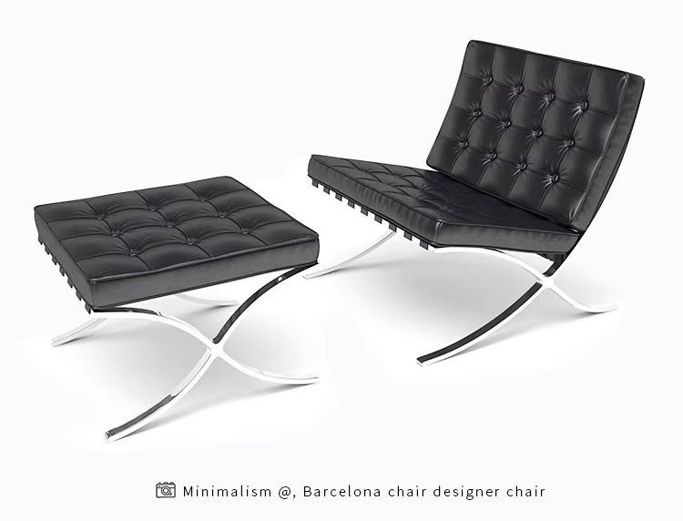 バルセロナチェア 廃番】Knoll（ノル）「 Barcelona Chair（バルセロナチェア