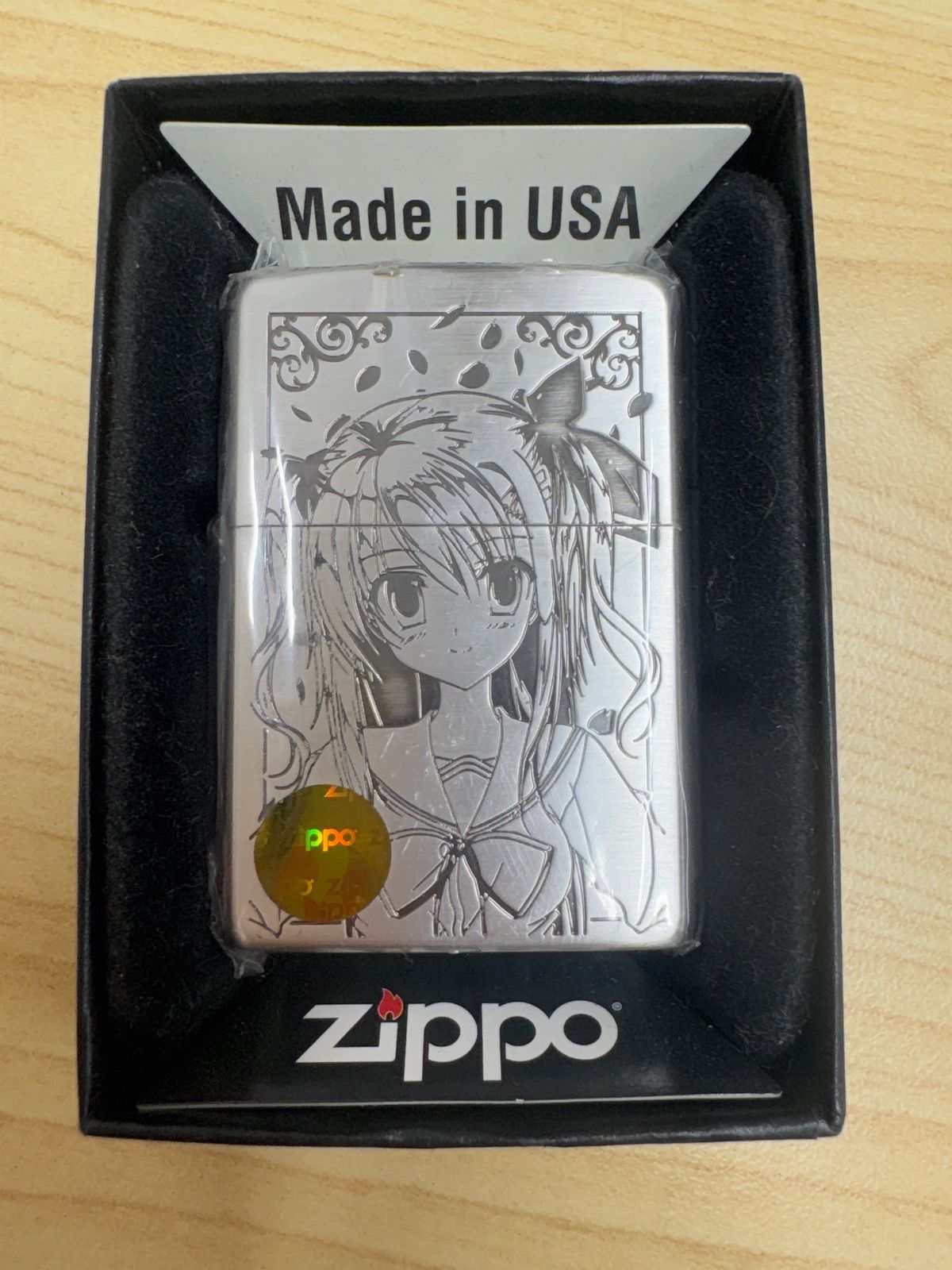 zippo D.C. Ⅲ RIKKA 森園 立夏 特殊加工 両面デザイン 希少モデル ダ 