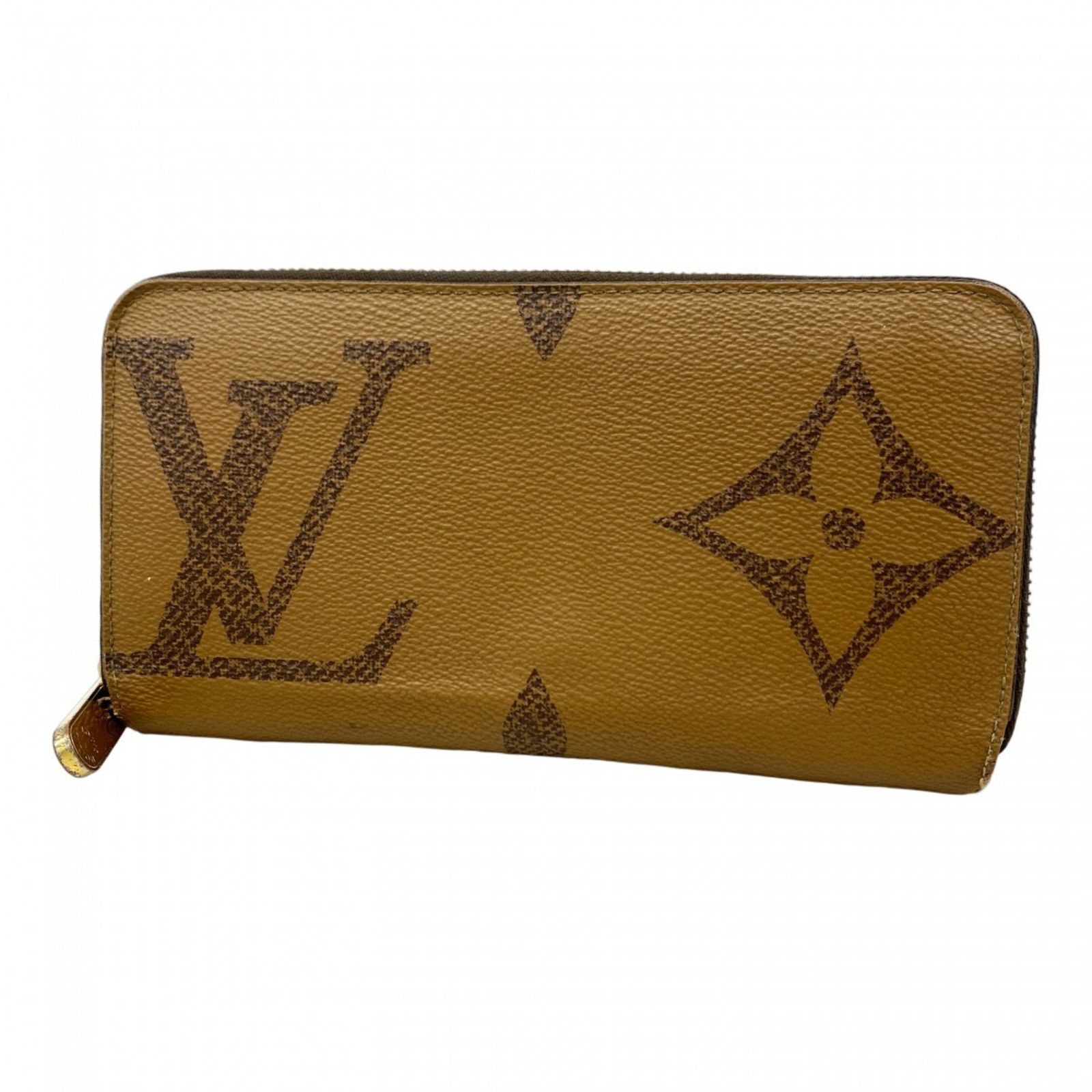 ルイ ヴィトン Louis Vuitton ルイ ヴィトン 長財布 モノグラム リバース モノグラム ジャイアント ジッピーウォレット M69353 ブラウンレディース