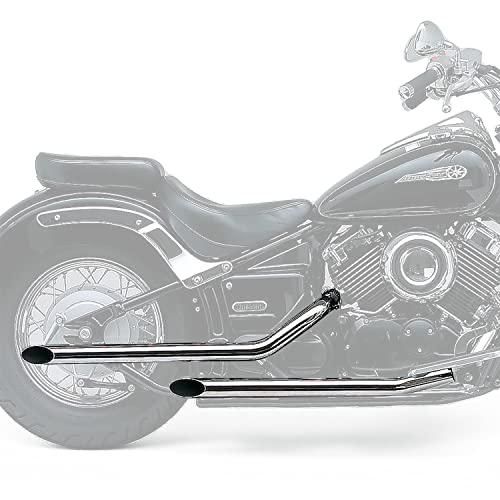 3営業日で発送 デイトナ DAYTONA デイトナ バイク用 マフラー ドラッグスター クラシック400 96-08 ステンレス製 ドラッグパイプマフラー 30096