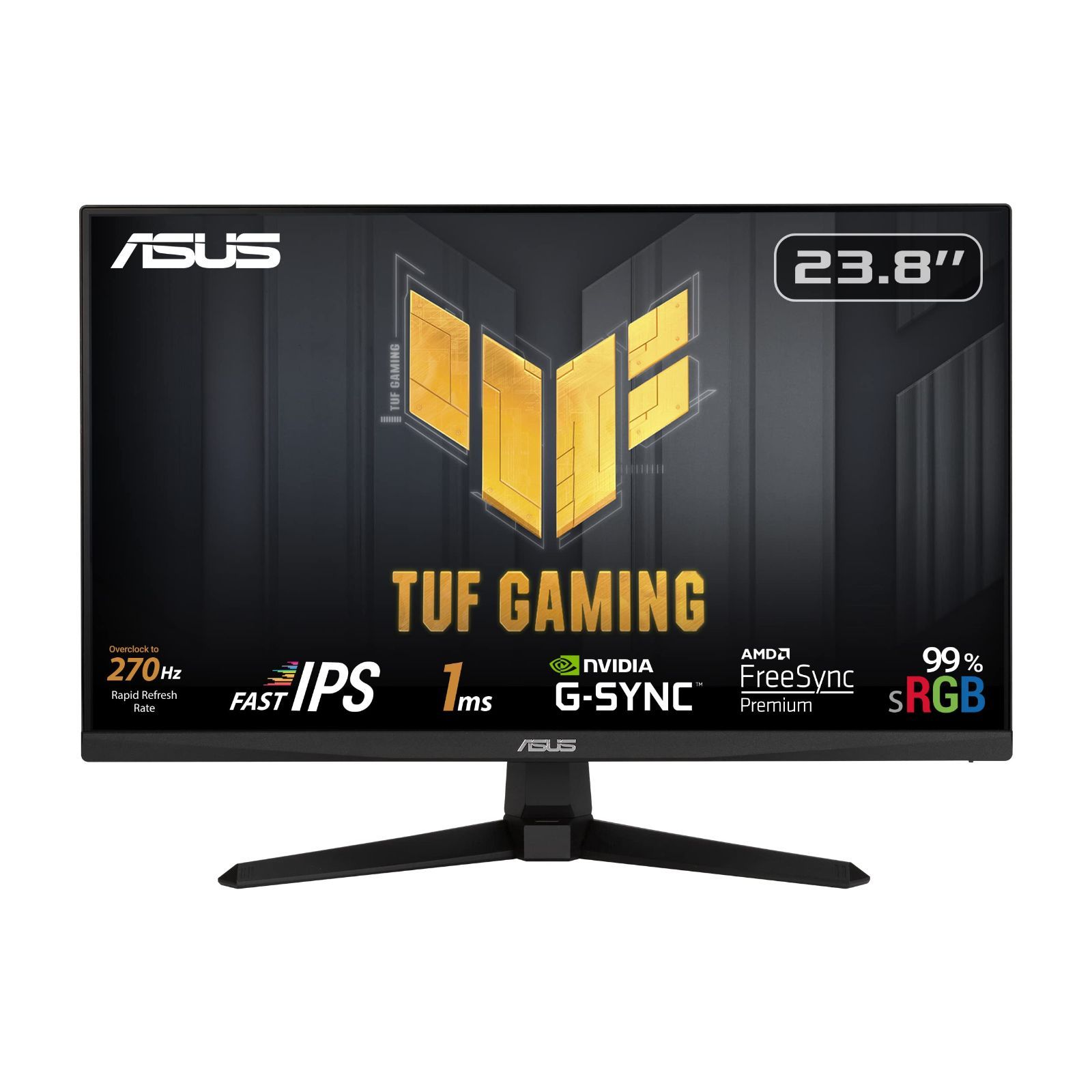 ASUS ゲーミングモニター TUF Gaming VG249QM1A 23.8インチ