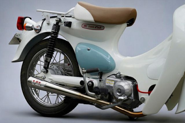 リトルカブ スーパーカブ ブラック 330mm強化リアショック