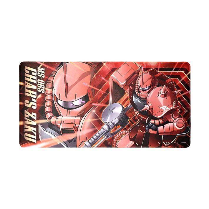 機動戦士ガンダム　デスクマット　シャア専用ザク柄　2柄展開　MS-06S　CHAR'S ZAKU desk mat　サンスター文具