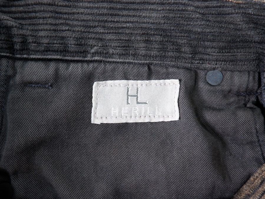 HERILLヘリル Heavy Corduroy Flare Pants コーデュロイフレアパンツ  