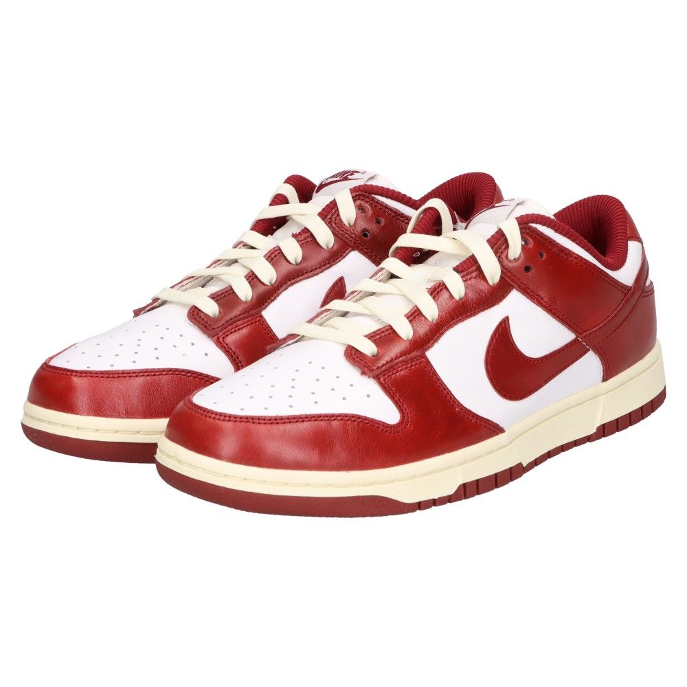 NIKE (ナイキ) WMNS DUNK LOW PRM TEAM RED AND WHITE FJ4555-100