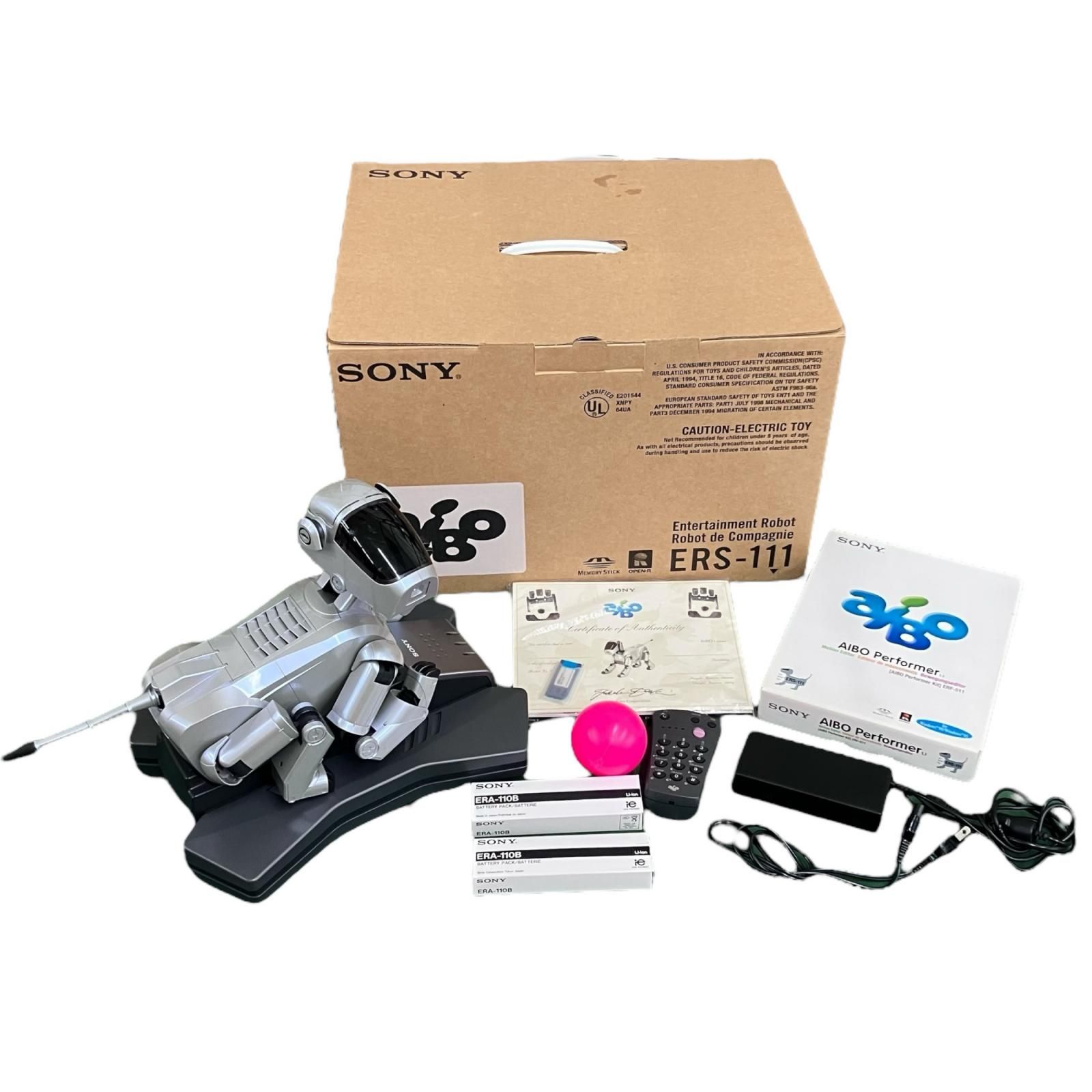 170971 ジャンク品 SONY ソニー AIBO アイボ ERS-111 グレイシルバー