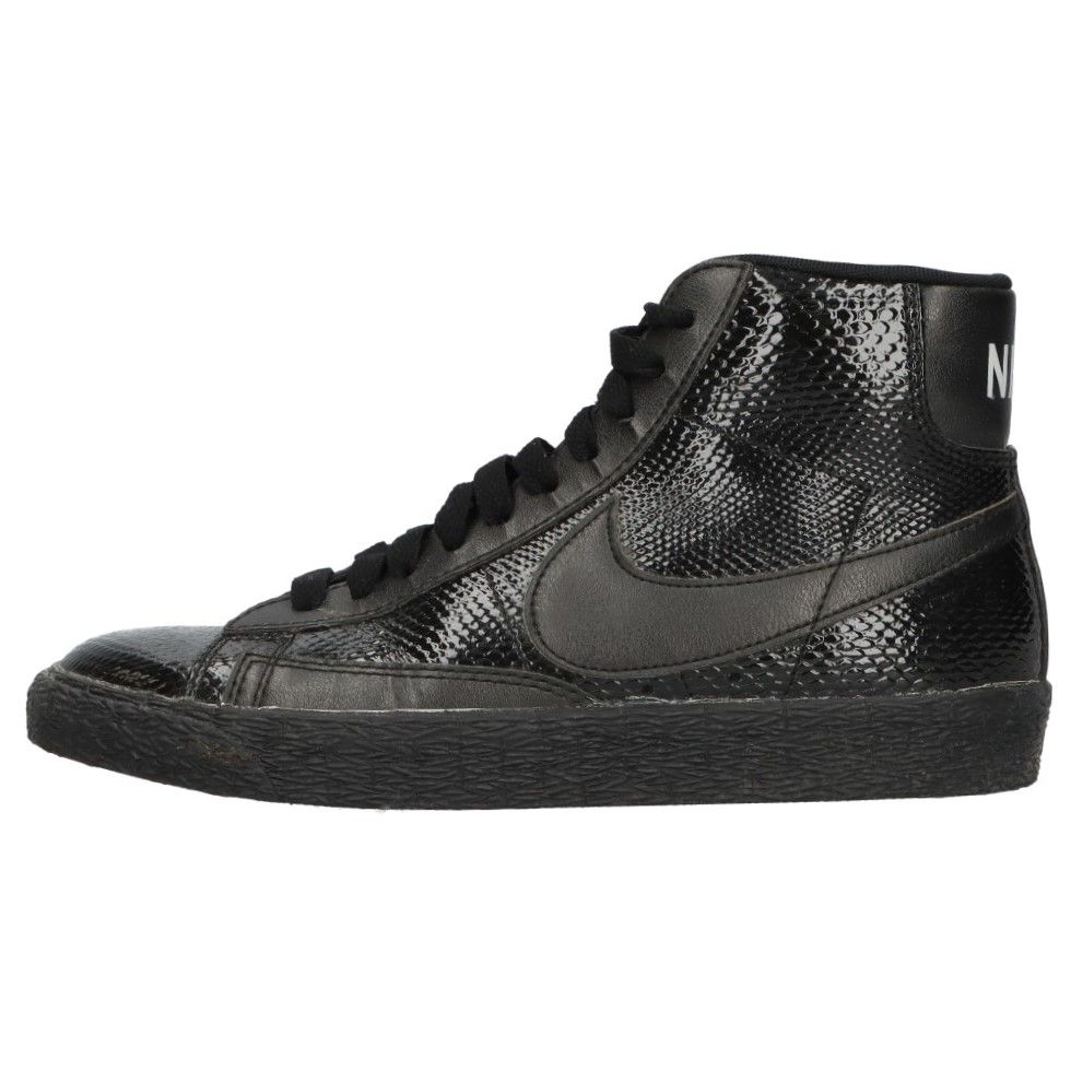 NIKE (ナイキ) WMNS Blazer MID LTR PRM ブレーザーミッド レザープレミアム ハイカットスニーカー US6/23cm 685225-001