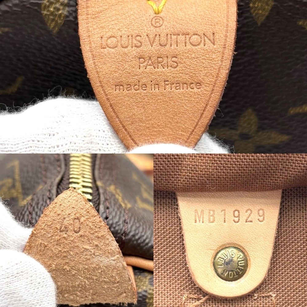 ルイヴィトン ハンドバッグ レディース モノグラム スピーディ40  