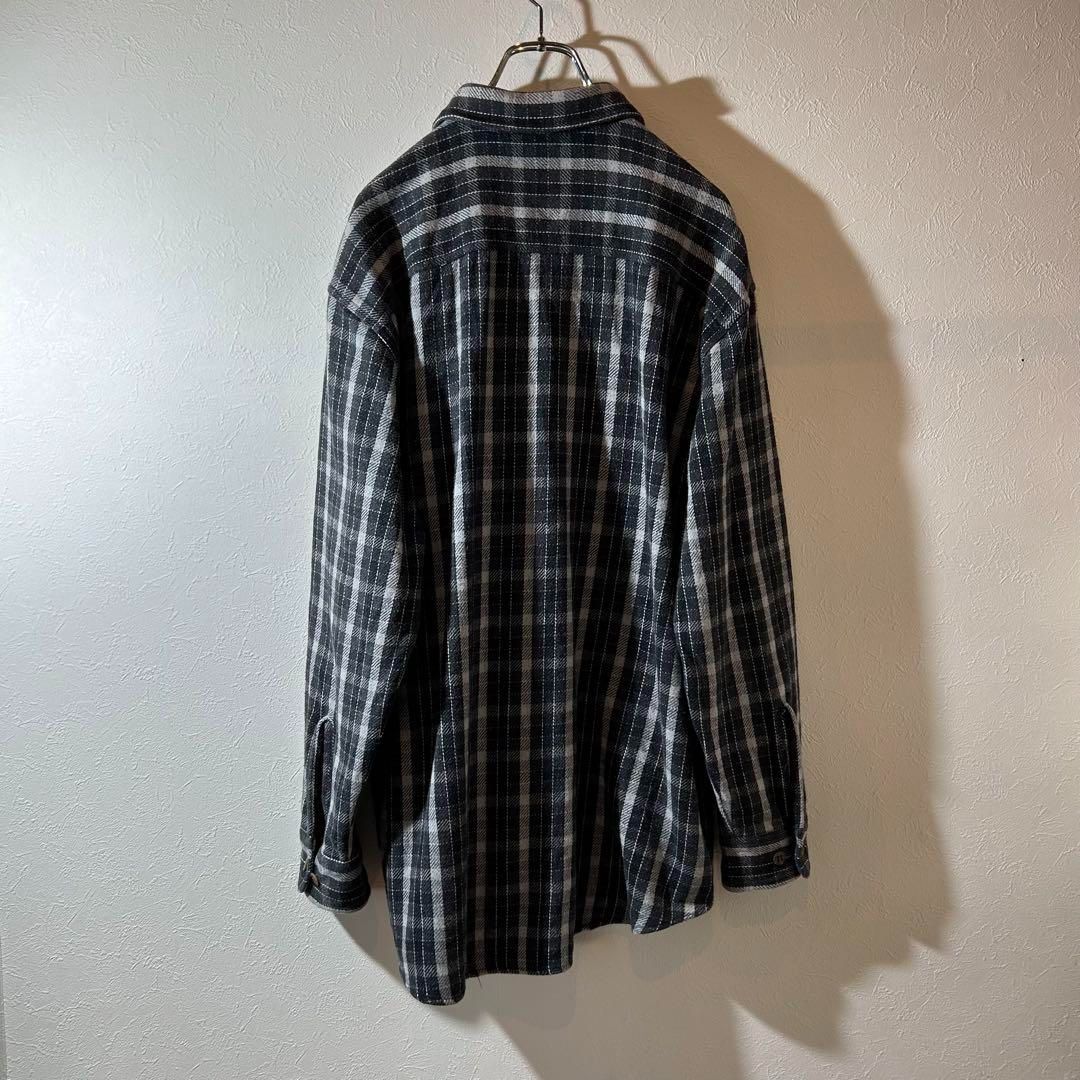 90s vintage セントジョンズベイ ヘビーネルシャツ ブロックチェック