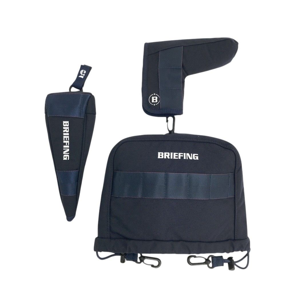 BRIEFING GOLF ブリーフィング ヘッドカバー 3点セット ネイビー BRIEFING GOLF ブリーフィング ヘッドカバー 3点セット ネイビー