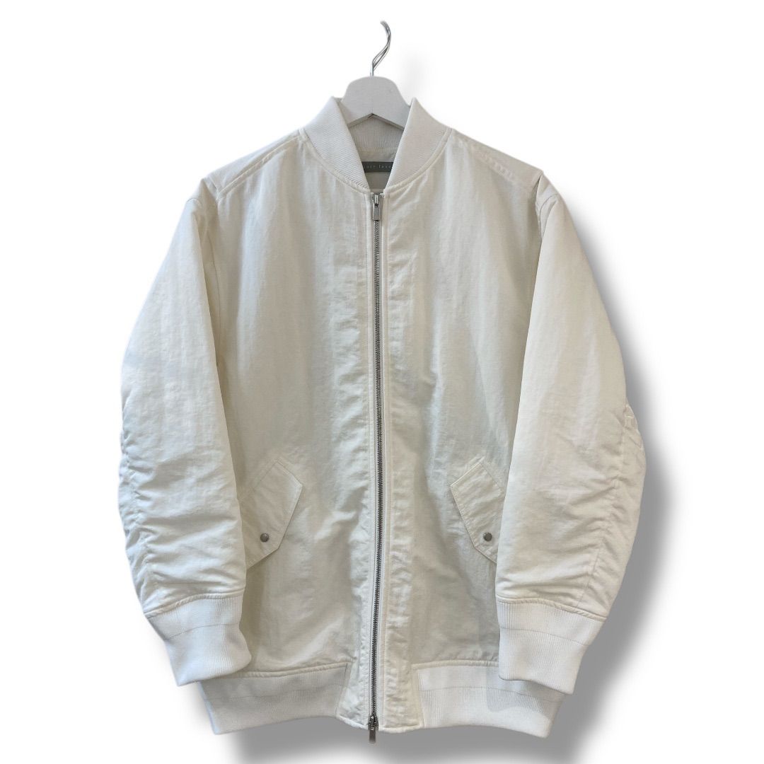 Theory luxe セオリーリュクス Milton Aisha サイズ38 定価¥70400円 アウター ブルゾン ナイロン ジャンパー MA-1 シングル レディース 冬 ゴーゴー古着マルイ草加店869