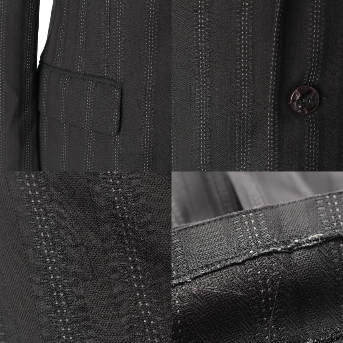 ジャンポールゴルチエ ウール クラシック 総柄ライニング ストライプ ジャンポールゴルチエ ウール クラシック 総柄ライニング ストライプ