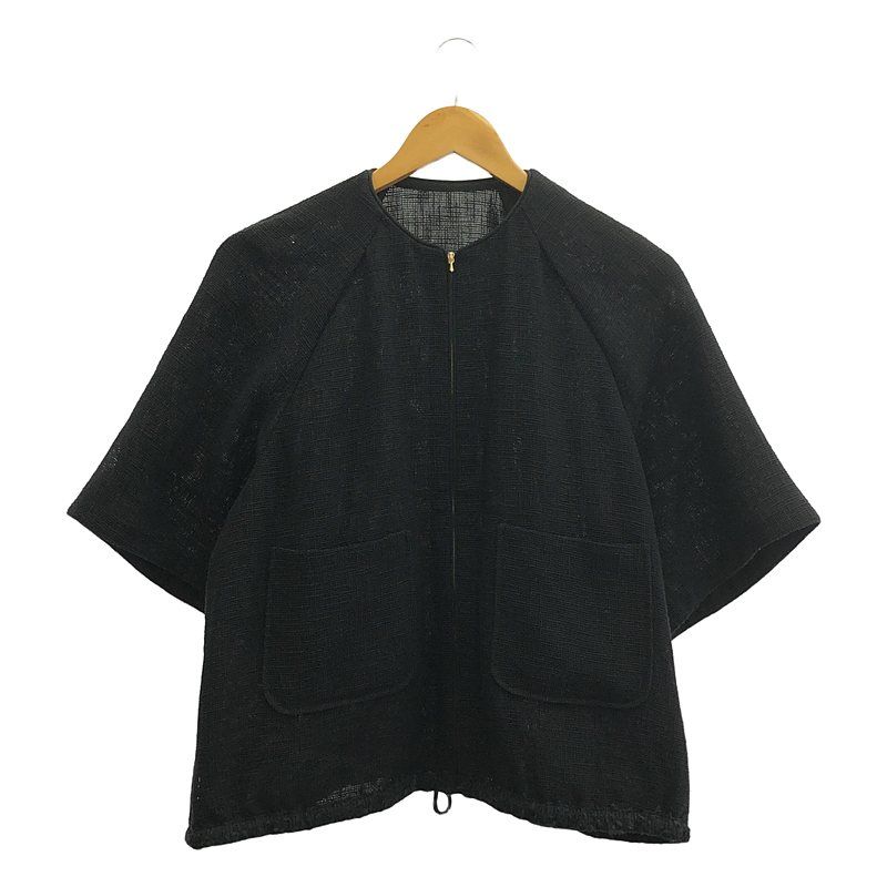 Drawer 販売 / ドゥロワー | コットン ナイロン 半袖 ジップアップ