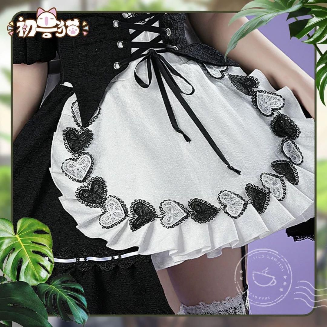 新品未使用 初獣猫 アズールレーン 能代 メイド服 コスプレ衣装 新品未使用 初獣猫 アズールレーン 能代 メイド服 コスプレ衣装