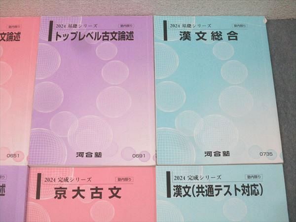河合塾 東京大学 東大/トップレベル現代文/古文/漢文論述等 国語テキスト通年セット 2024 計12冊 074L0D 河合塾 東大国語/現代文/古文/漢文 東京大学 テキスト 2023 完成