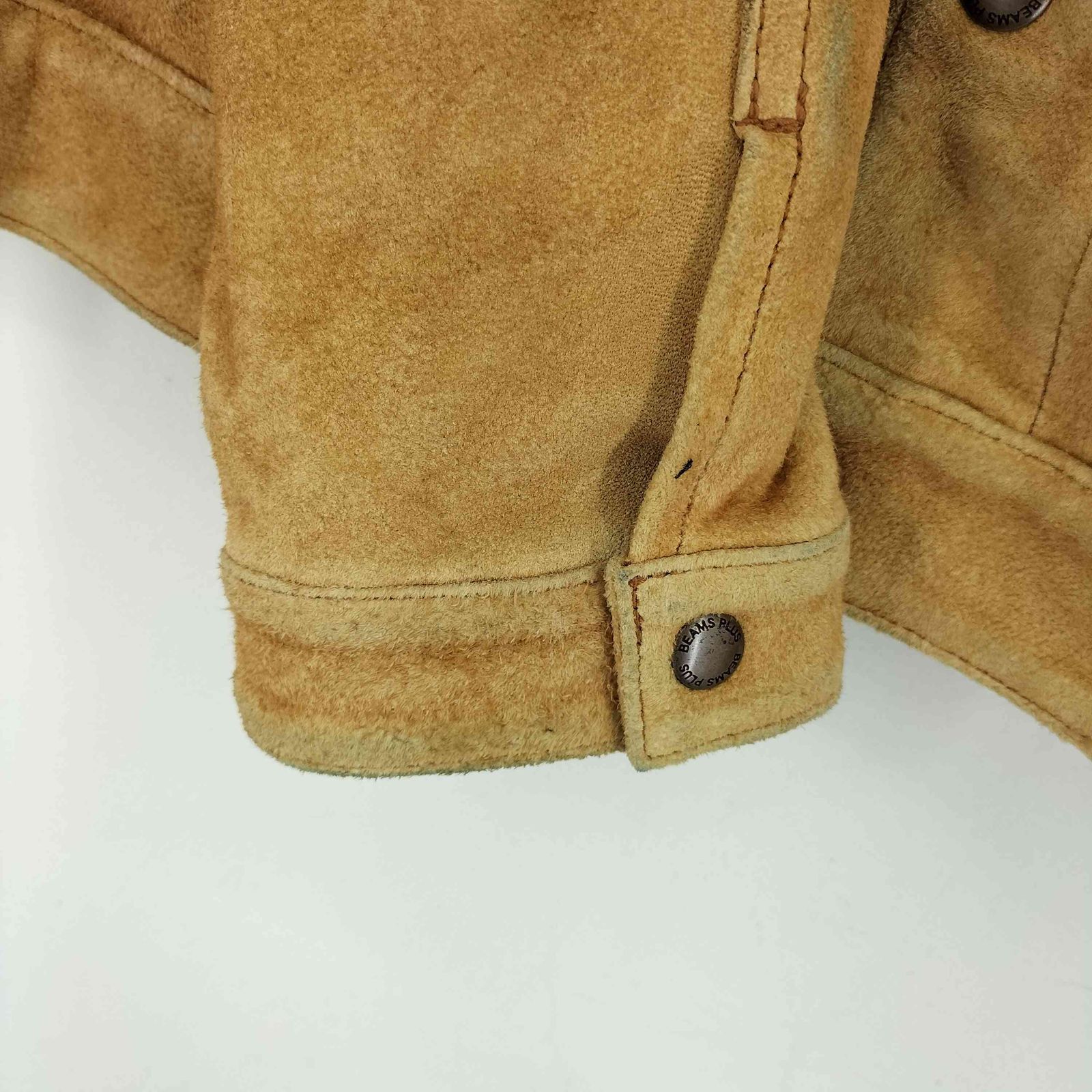 ビームスプラス BEAMS＋ ゴートレザースウェードトラッカージャケット 