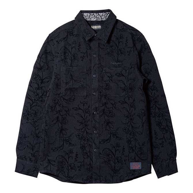 Lサイズ ZEPHYREN ゼファレン SHIRT L/S - Resolve - FLOWER 長袖シャツ