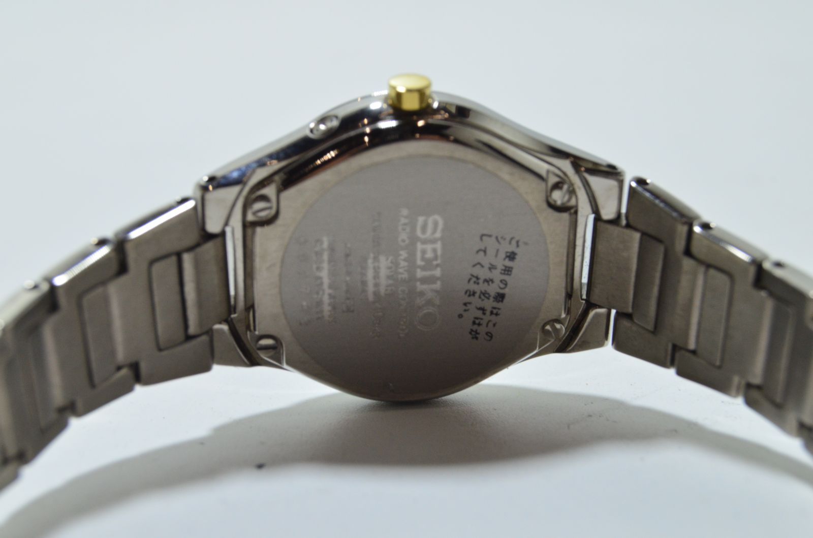 美品 動作品】 SEIKO セイコー RADIO WAVE CONTROL ラジオ