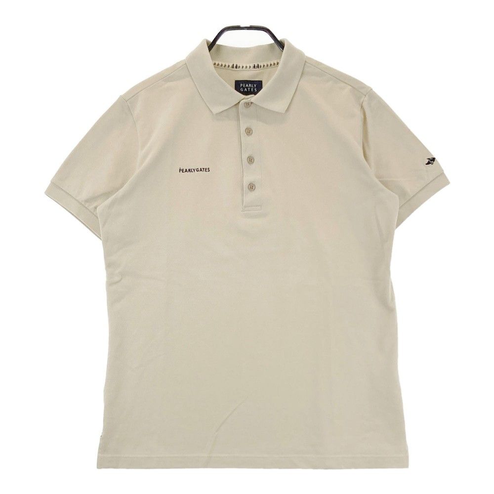 美品！PEARLY GATES ポロシャツ サイズ5 ベージュ サイズ：5 PEARLY GATES パーリーゲイツ 半袖ポロシャツ