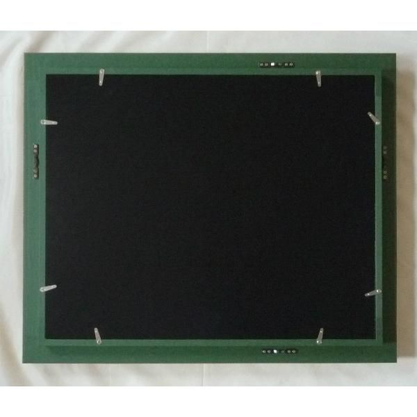 油彩額 油絵用額縁F10 （530×455mm）エドワード アンティーク ガラス