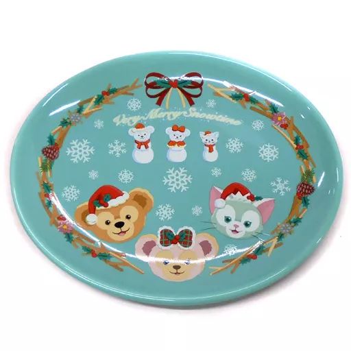 中古】皿・茶碗 ダッフィー＆シェリーメイ＆ジェラトーニ