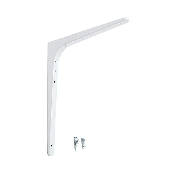 SUGATSUNE スガツネ工業 鋼製 棚受 BTK型 用 本体 120-030-156 BTK-480W | シンプル おしゃれ 鋼 SECC ホワイト 粉体焼付塗装