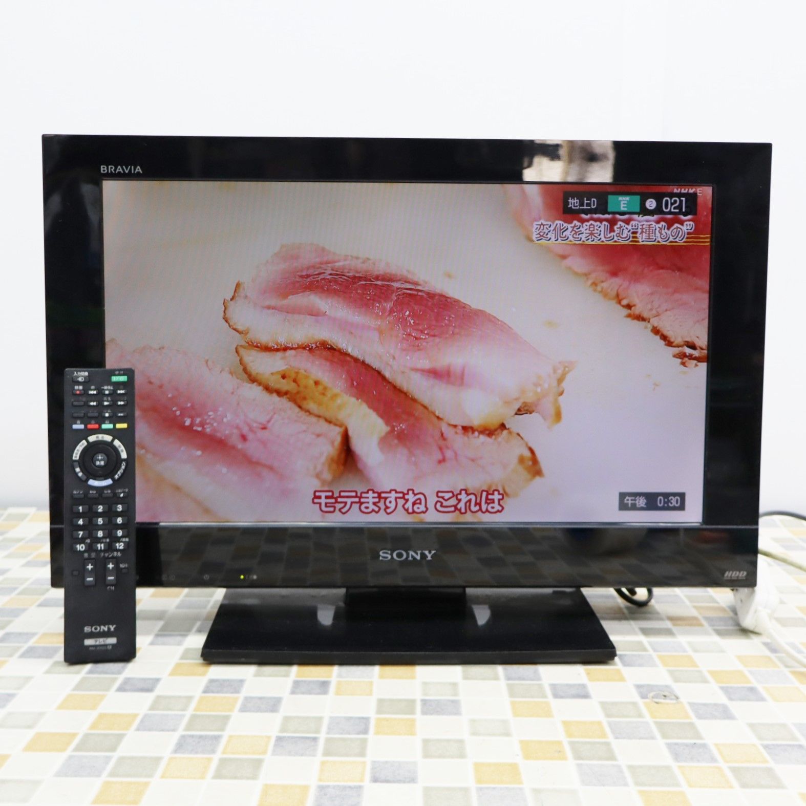 純正リモコンSONY22型HDD内蔵液晶テレビKDL-22EX42H - テレビ