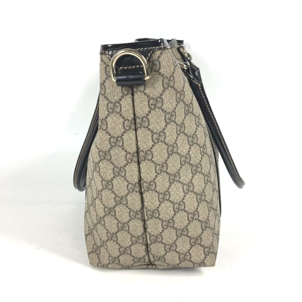 GUCCI キャンバス トートバッグ ショルダーバッグ GUCCI グッチ GG柄 トートバッグ 肩掛け ショルダーバッグ