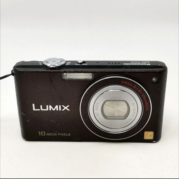 パナソニック LUMIX FX37 ブラウン べたつきあり 充電器ないため