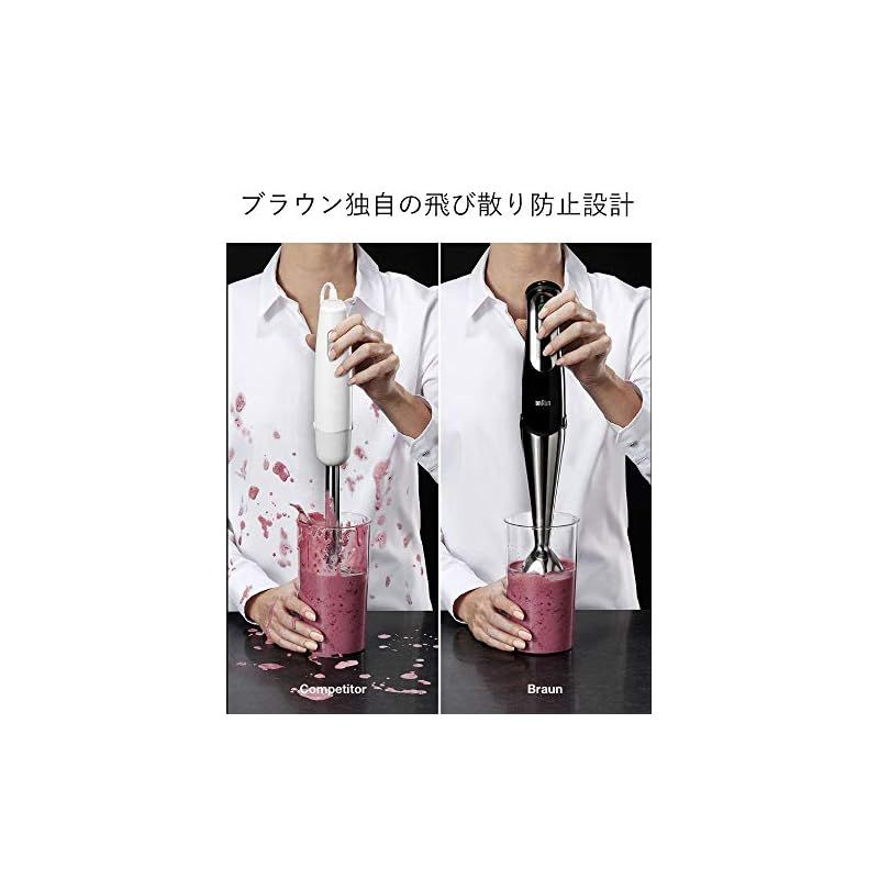 ハンドブレンダー マルチクイック5 ヴァリオ ホワイト MQ5235WH BRAUN｜ブラウン 通販 | ビックカメラ.com 【中古】ブラウン ハンドブレンダー マルチクイック5 ヴァリオ 1台5役 つぶす・混ぜる・泡立てる・きざむ・砕く ホワイト MQ5045