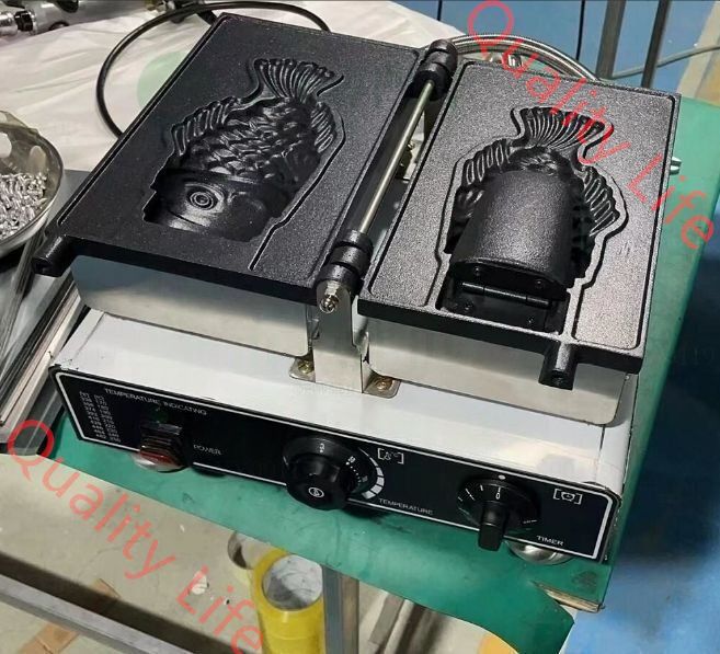 電気 たい焼きパフェ 鯛パフェ たい焼きパフェ器 1匹焼ける 単相 100V|業務用|厨房機器