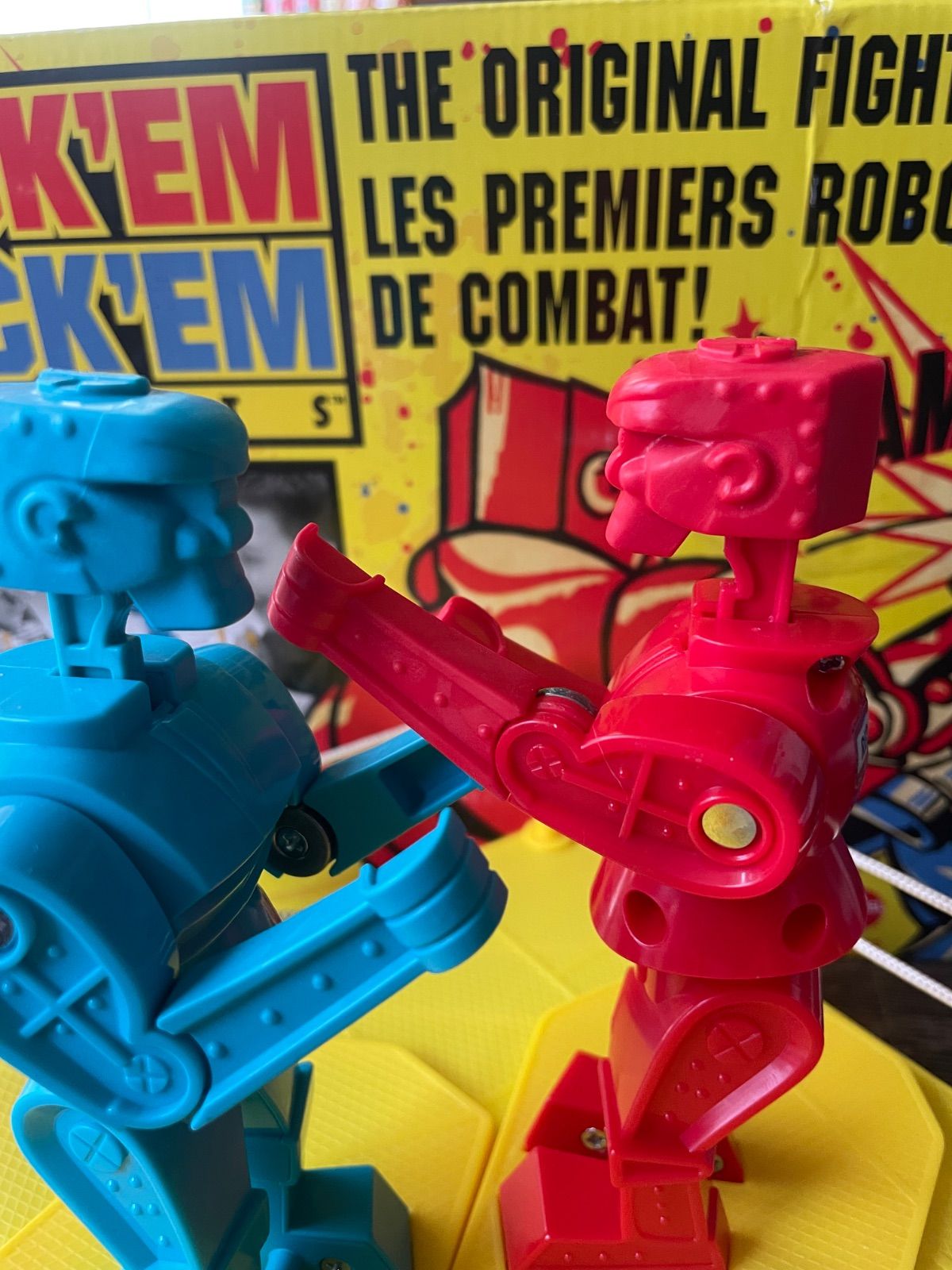 トイストーリー2 登場 ROCK'EM SOCK'EM ROBOTS マテル 復刻版 Rock'em