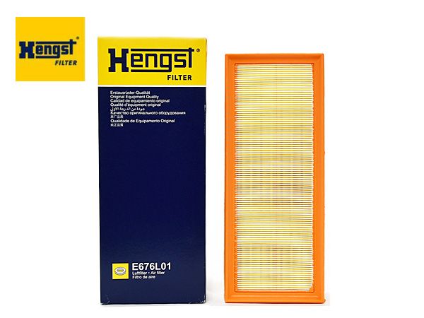 アウディ Q5 8RCNCF Hengst ヘングスト エアーエレメント エアークリーナー 輸入車用 E676L01 エアエレメント メンテナンス 交換