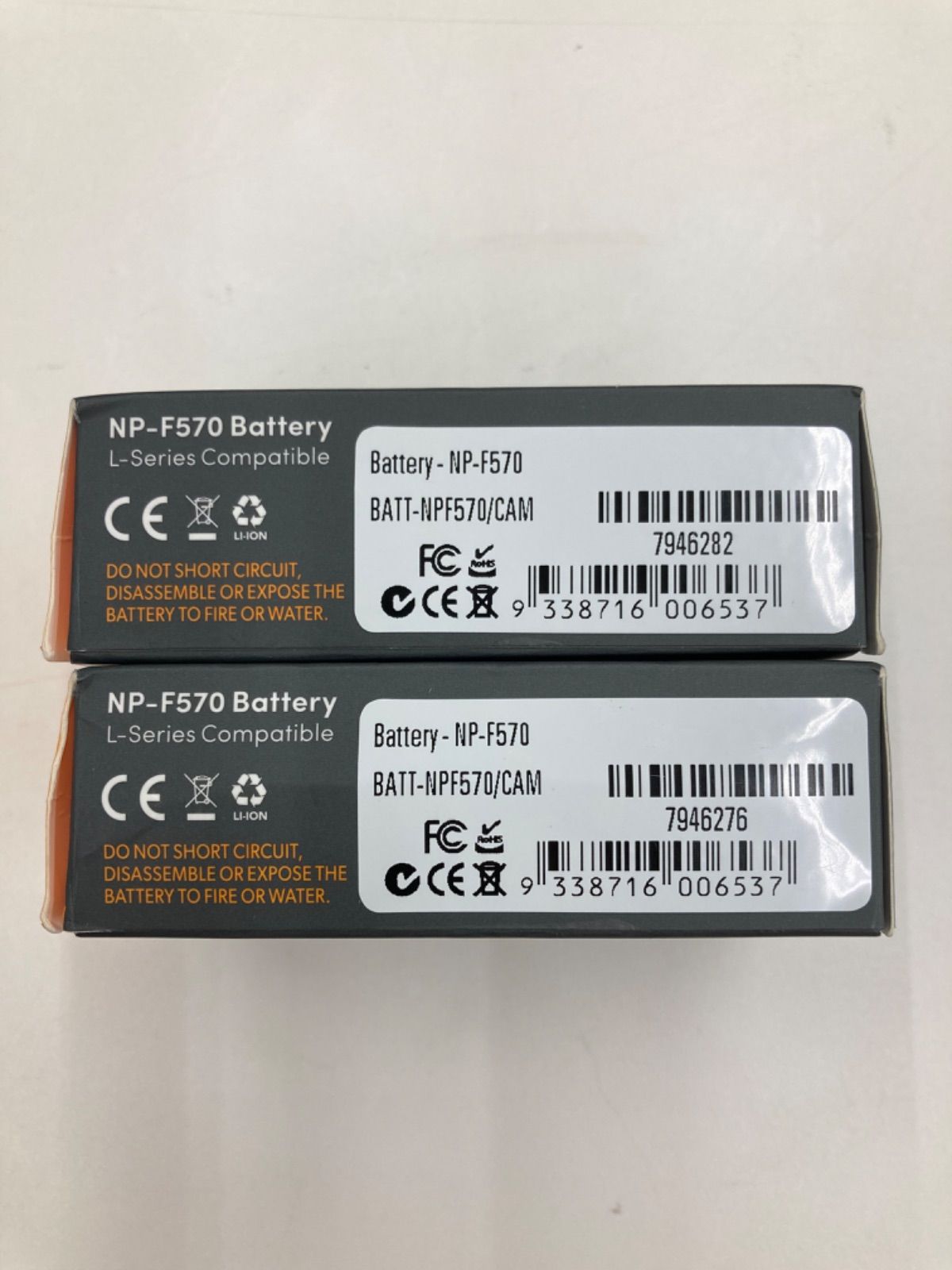 Blackmagicdesign NP-F570 Battery カメラ バッテリー 2つ Blackmagicdesign NP-F570 Battery カメラ バッテリー 2つ