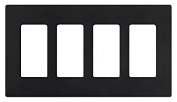 LUTRON 4穴 Claro ウォールプレート 1 Pack SC-4-MN 1
