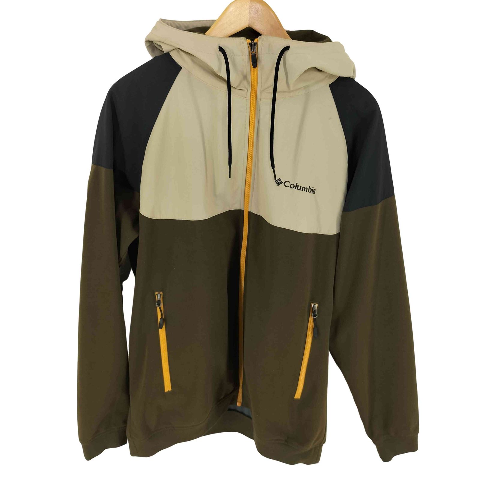   Men's★ハイブリッドフルジップフーディ赤ラベル♪ コロンビア Columbia Red Table Pines- Full Zip Hoodie レッド