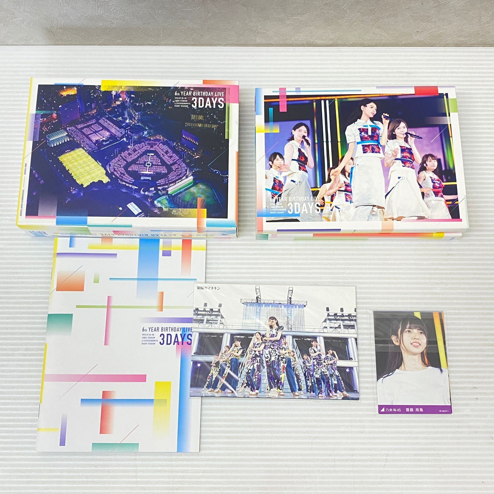 6th YEAR BIRTHDAY LIVE 3DAYS 乃木坂46 [DVD] 中古品