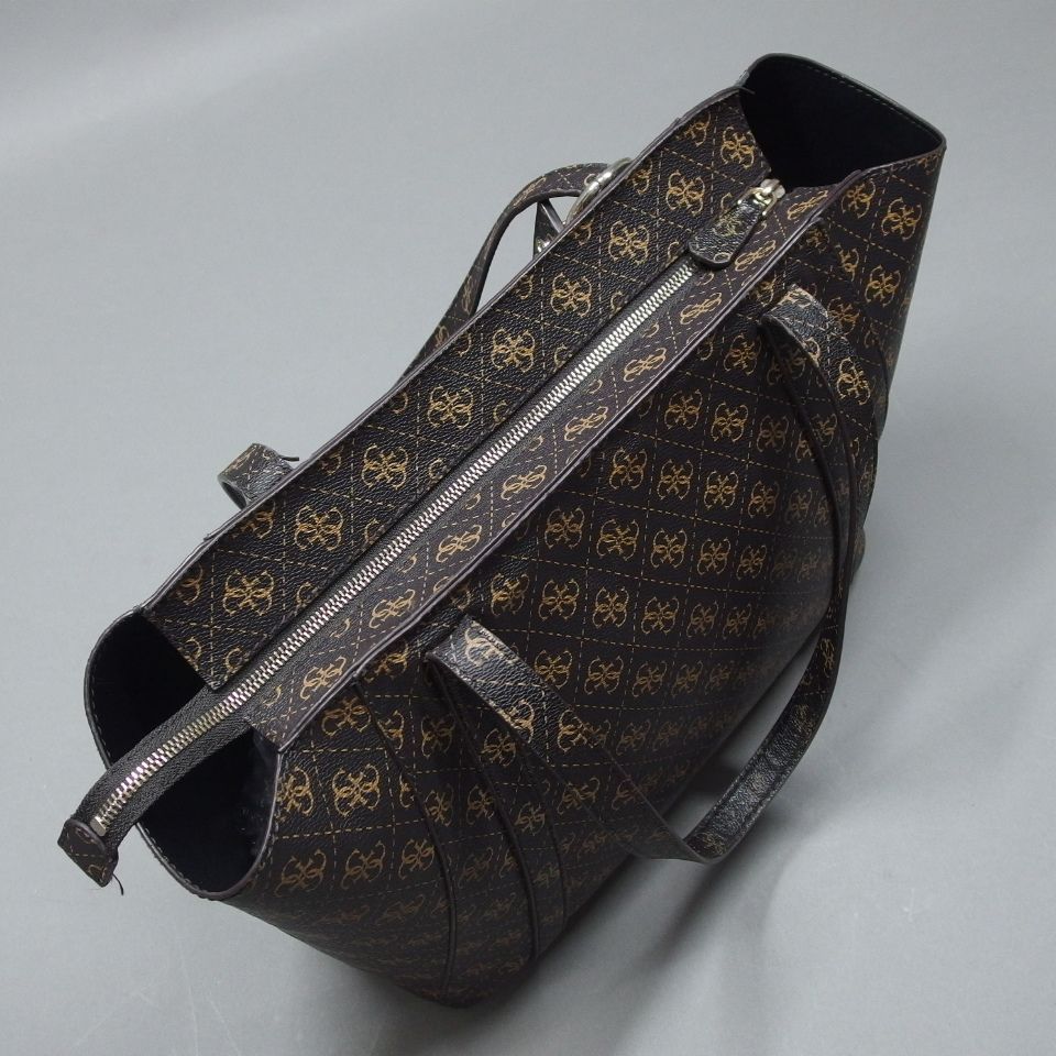 GUESS】 ゲス トートバッグ SG788124 ブラウン A4 対応 大きめ 