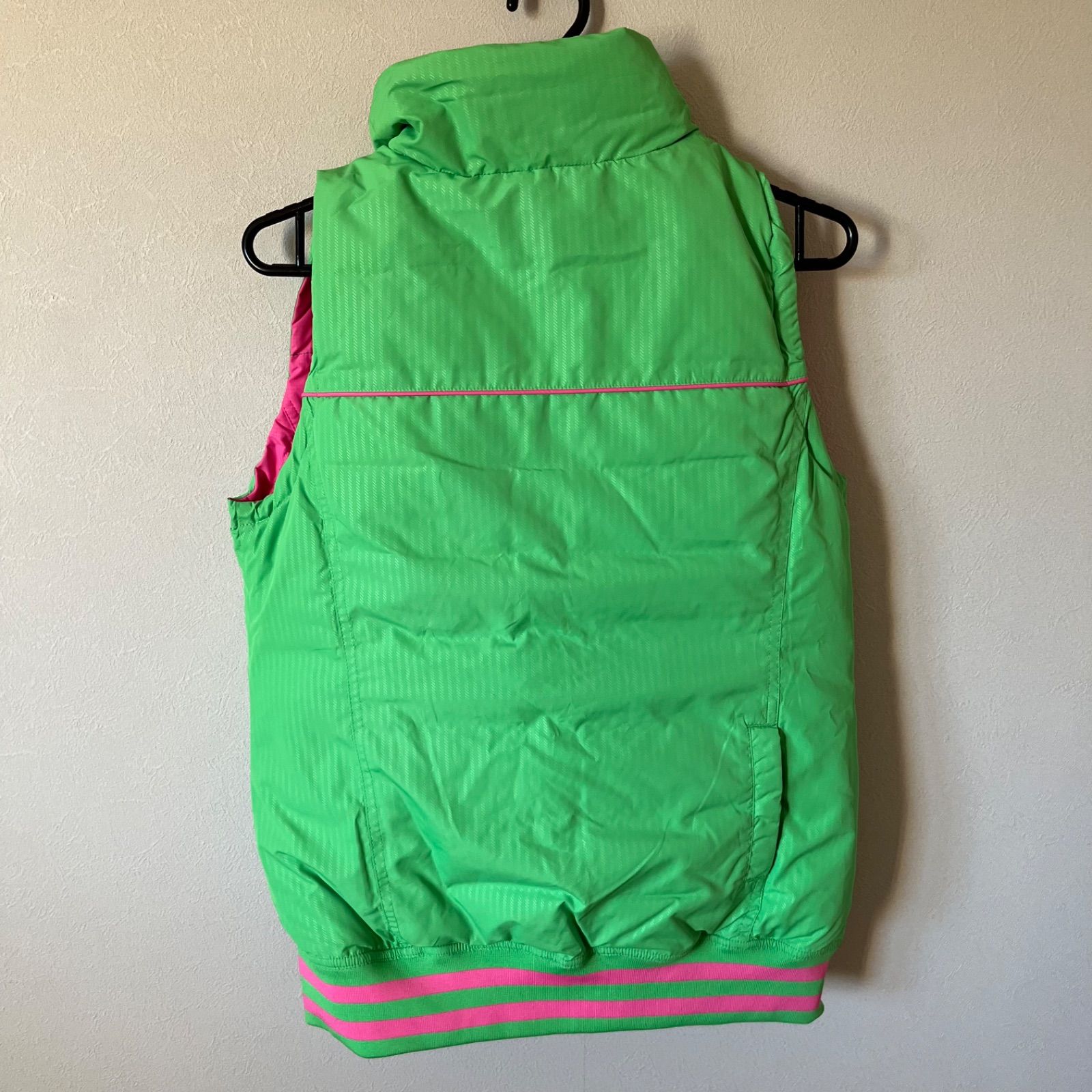 z1081 【美品】 FILA GOLF フィラゴルフ リバーシブル ダウン ベスト