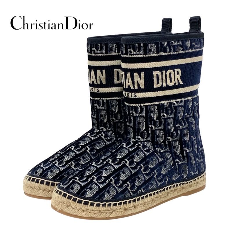 ＼半額SALE／ クリスチャンディオール CHRISTIAN DIOR ブーツ ショートブーツ 靴