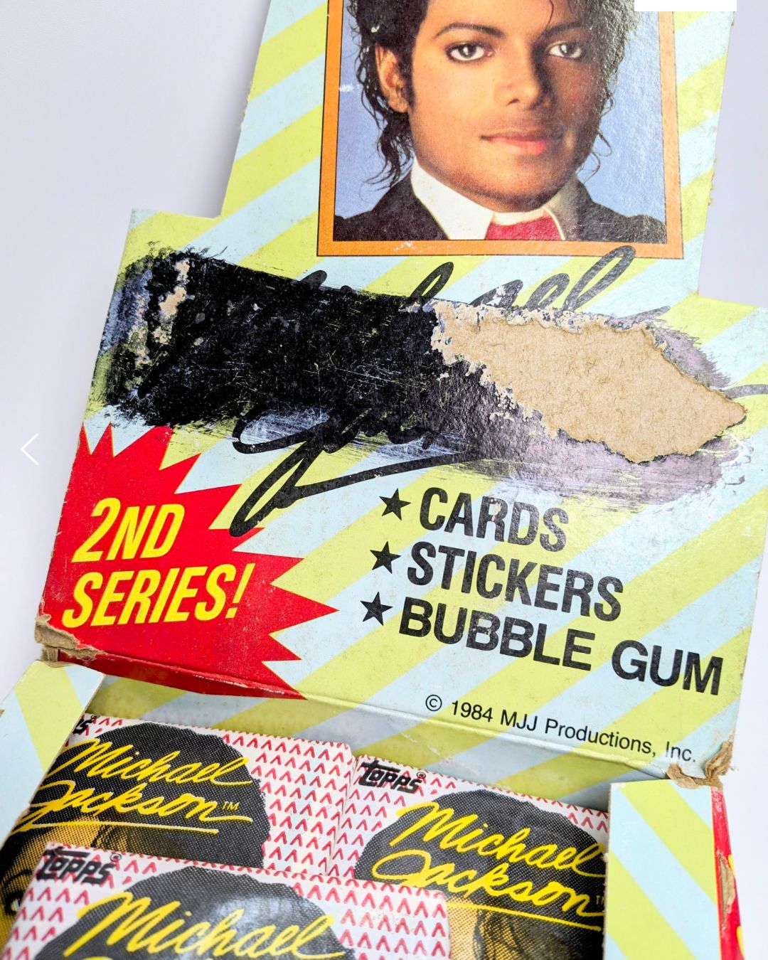 1984年製 Topps【送料無料！Michael Jackson ( マイケル