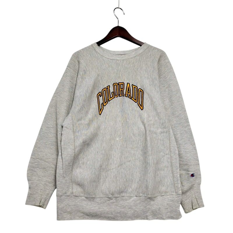 メンズ Champion チャンピオン 90S COLORADO REVERSE WEAVE SWEATSHIRT リバース ウィーブ スウェットシャツ トレーナー 長袖 トップス 146-250116-as-09-IZU