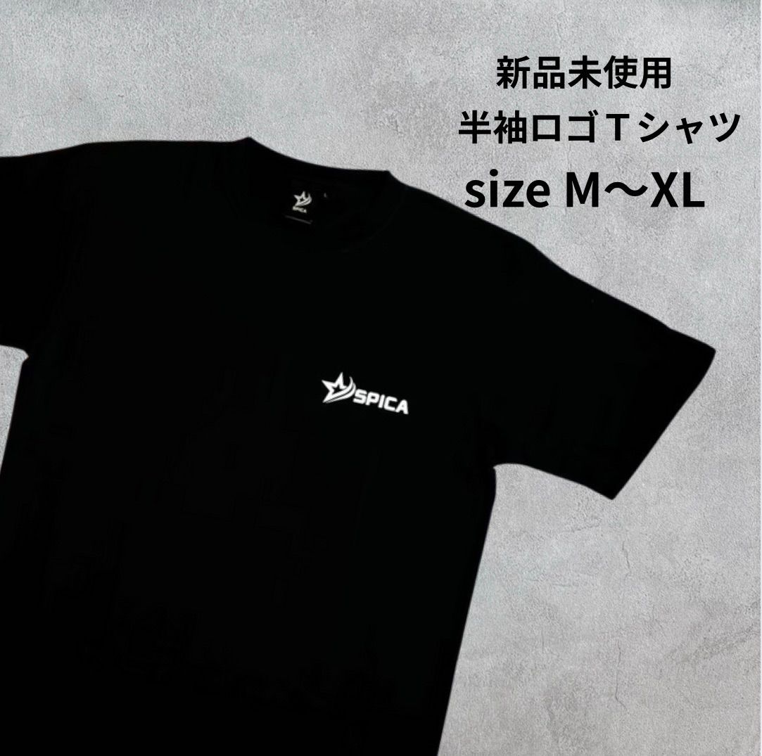 半袖Tシャツ ロゴデザイン ブラック 男女兼用 - メルカリ