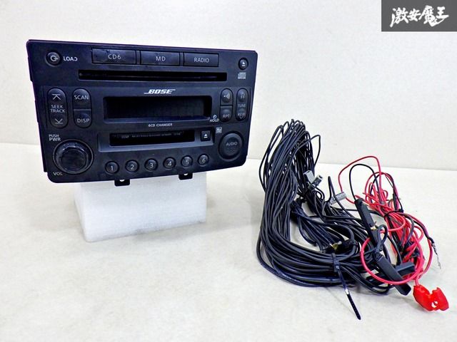 実働外し】日産 純正 フェアレディZ Z33 BOSE ボーズ 6連CD