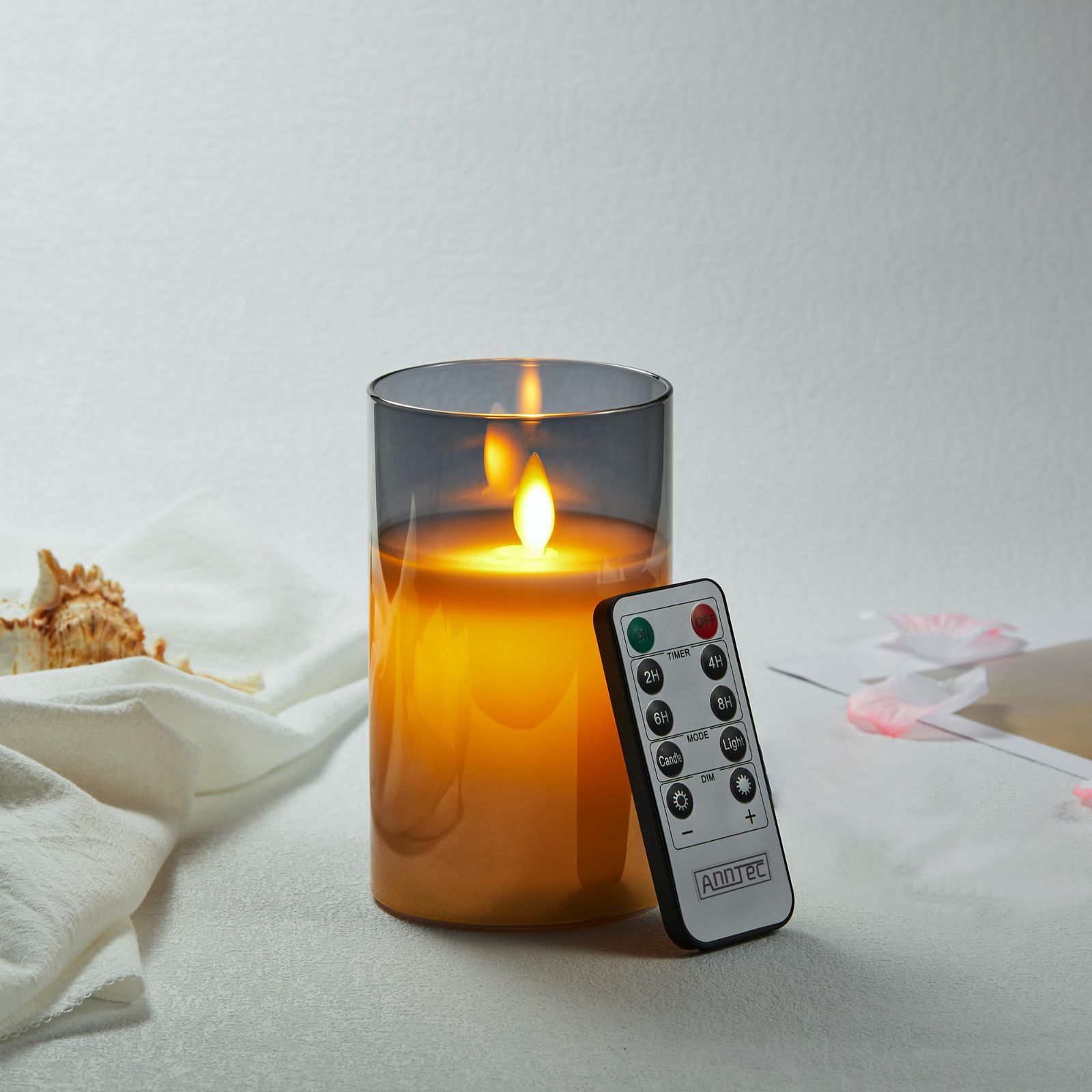 LEDキャンドルライト 数量限定】ロウソク 【USB充電式】 本物の炎のようにゆらめく
